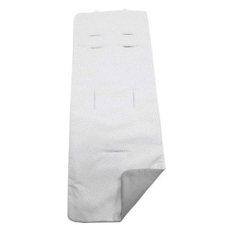 Colchoneta silla piqué estampado circulitos marino