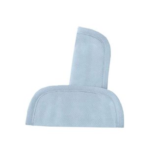 Protectores de arneses en tejido de piqué celeste