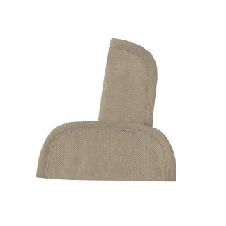 Protectores de arneses en tejido de piqué camel