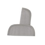 Protectores de arneses en tejido de piqué gris