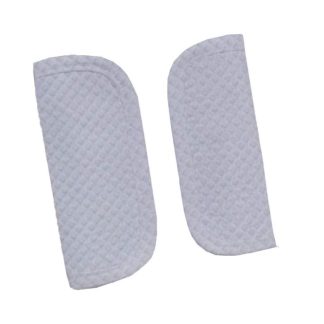 Protectores de arneses en tejido de napoles celeste