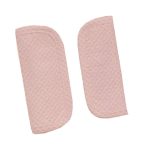 Protectores de arneses en tejido de napoles rosa