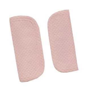 Protectores de arneses en tejido de napoles rosa
