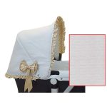Capota Camaleon en tejido puzzle blanco