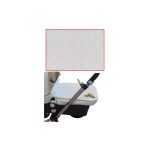 Cubre pies  Camaleon en tejido puzzle blanco