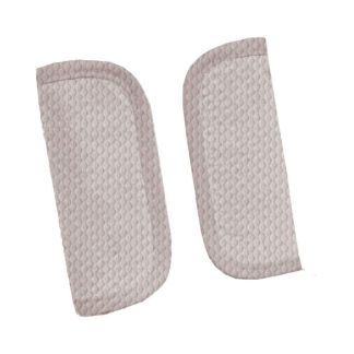 Protectores de arneses en tejido de napoles gris