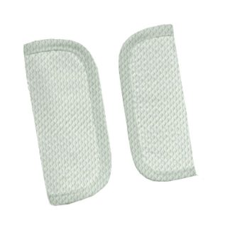 Protectores de arneses en tejido de napoles verde mint