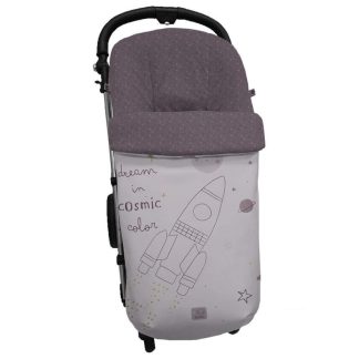 Saco polipiel estampada cohete