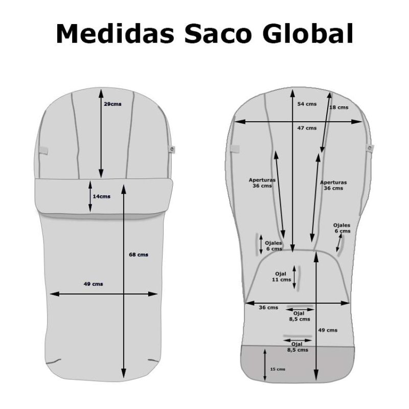 Saco polipiel estampada ardilla