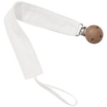 Pinza de Chupete Bambula Crudo Bebé