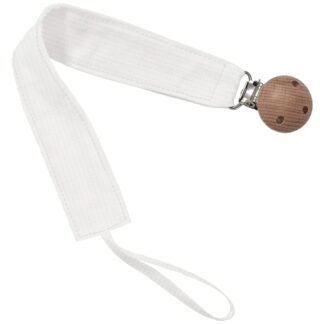 Pinza de Chupete Bambula Crudo Bebé